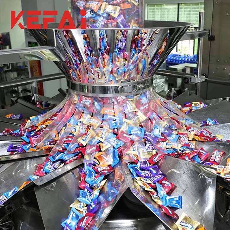 KEFAI कैंडी पैकेजिंग मशीन विवरण 1