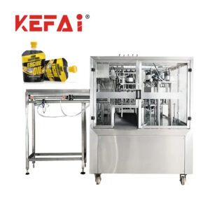 KEFAI पूर्वनिर्मित पाउच तेल पैकिंग मशीन